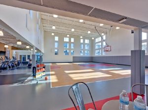 Basketbell court at The Recovery Village Cherry Hill at Cooper
