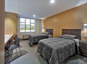 Bedroom at The Recovery Village Cherry Hill at Cooper